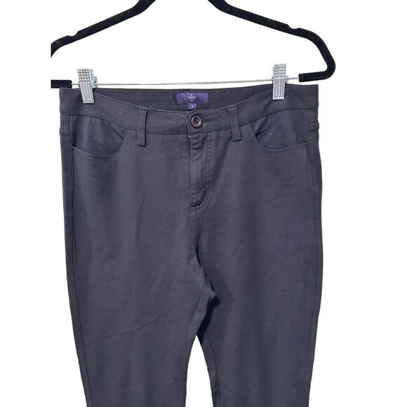 NYDJ Not Your Daughters Jeans Black Professional Dress Pants size 4 Classic Prep - Picture 3 of 13